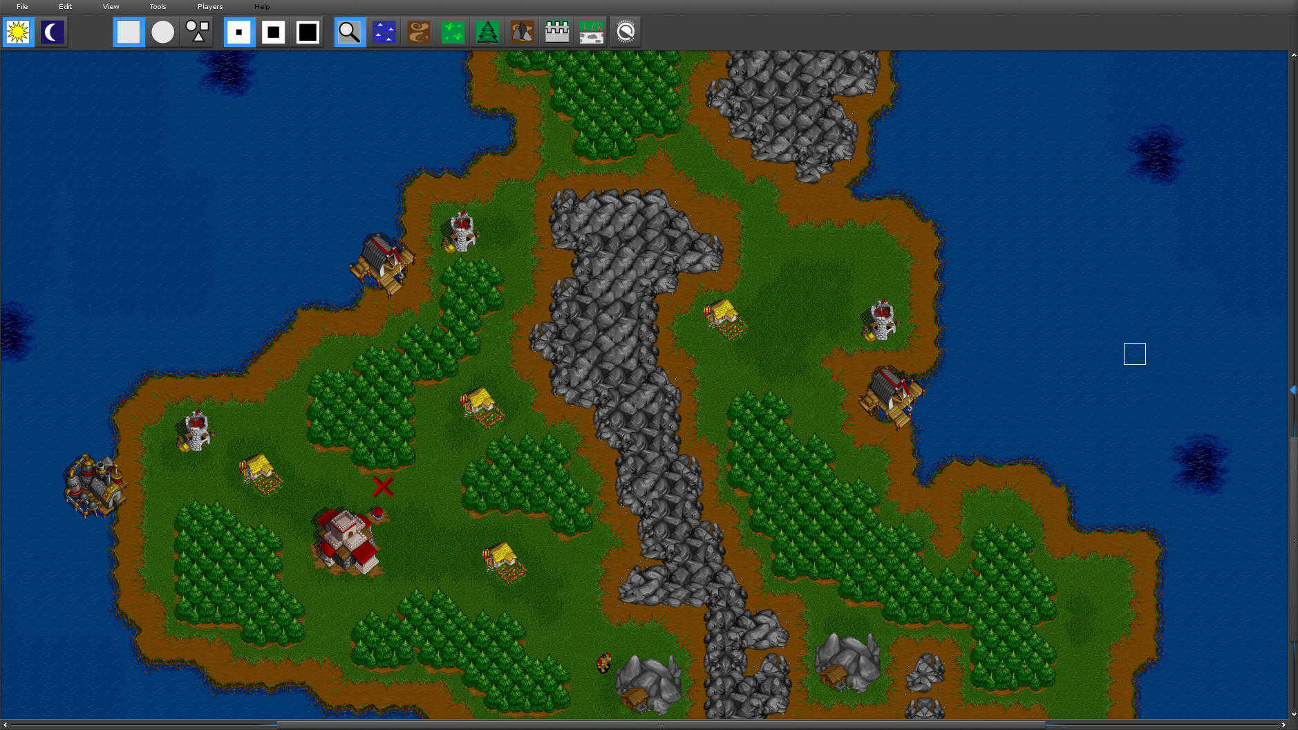 how to use the warcraft 2 map editor